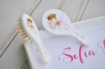 Set moț -Fetita cu flori - imagine 2