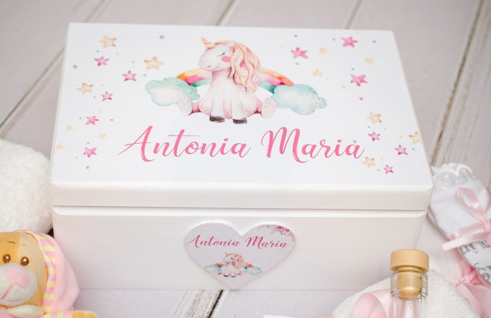 Trusou botez cu temetica unicorn