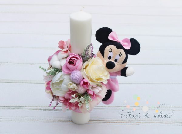 Lumânare botez -Disney-Minnie Mouse
