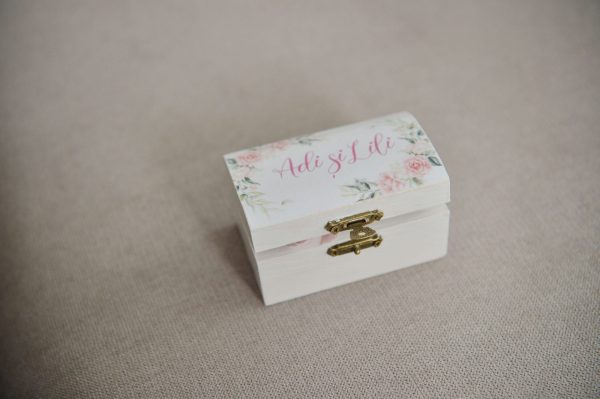 Cutie verighete- Pink roses