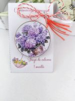 Mărțișor-Flori mov - imagine 7