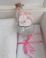 Trusou botez -Fetita cu flori in brate - imagine 6