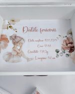 Trusou botez  Balerina crem - imagine 7