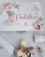 Trusou botez  Balerina crem - imagine 10