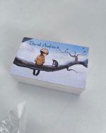 Trusou botez personalizat pentru băiat – model Băiatul, Cârtița, Vulpoiul și Calul - imagine 6