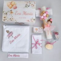 Trusou botez balerina cu baloane