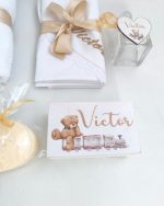 Trusou botez personalizat pentru băiat – model Ursuleț de Poveste - imagine 9