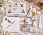 TTrusou botez personalizat pentru băiat– 4 ursuleti