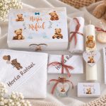TTrusou botez personalizat pentru băiat– 4 ursuleti